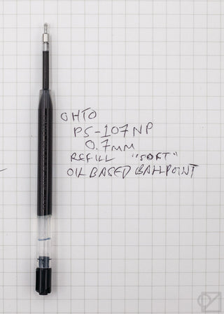 OHTO PS-107NP 0.7mm Ballpoint Pen Refill